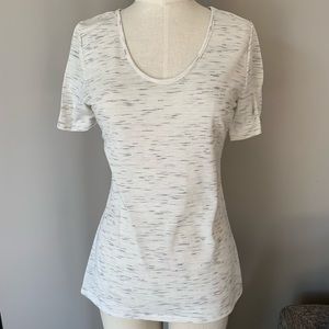 Old Navy White and Black Top